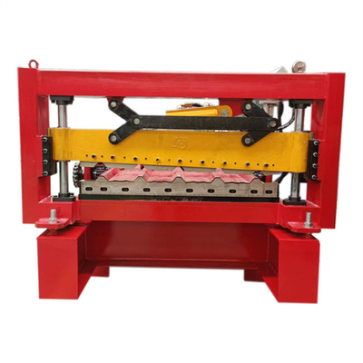 Rotolo trapezoidale dello strato del galvalume che forma il rotolo automatico della costola della macchina che forma macchina