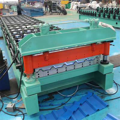 Ibr idraulico che copre il rotolo del pannello che forma automatico d'acciaio del coler della macchina 0.3-1mm per costruzione d'acciaio