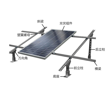 Rotolo Unistrut di Manica di C che forma macchina 8-15m/min per il supporto di pannello solare