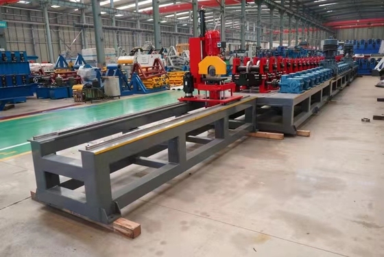 Rotolo Unistrut di Manica di C che forma macchina 8-15m/min per il supporto di pannello solare