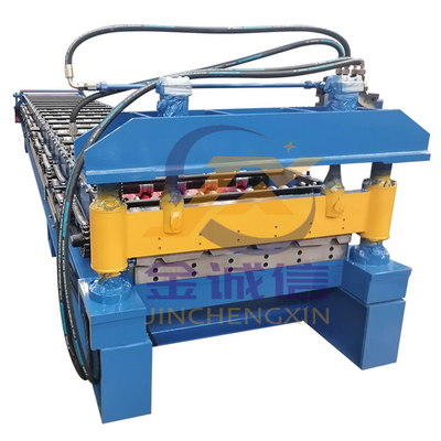 Rotolo d'acciaio del pannello del tetto di colore automatico completo IBR 686 che forma controllo dello SpA della macchina