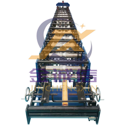 automatico pieno di controllo dello SpA di 380V 50Hz Ridge Cap Roll Forming Machine Siemens