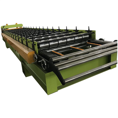 Mattonelle lustrate d'acciaio di colore che rendono a prezzo della macchina 0.3-0.8mm completamente automatici spessore