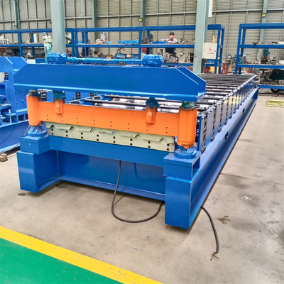 L'acciaio su misura di colore del metallo ha galvanizzato la macchina trapezoidale di IBR 6 Rib Roof Panel Roll Forming