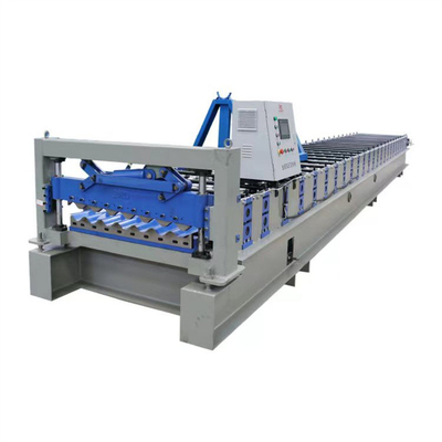 Coprire il rotolo ondulato dello strato del pannello che forma alta velocità completamente automatica 30m/min del metallo della macchina