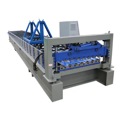Coprire il rotolo ondulato dello strato del pannello che forma alta velocità completamente automatica 30m/min del metallo della macchina