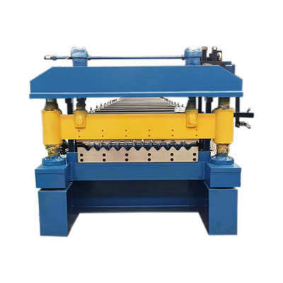 Rotolo ondulato del tetto di fabbricazione d'acciaio di colore che forma velocità della macchina 15-20m/min per la costruzione di casa