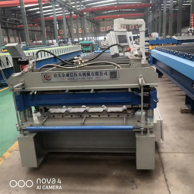 Rotolo del pannello del tetto di PPGL che forma macchina 15m/Min Roof Tile Forming Machine