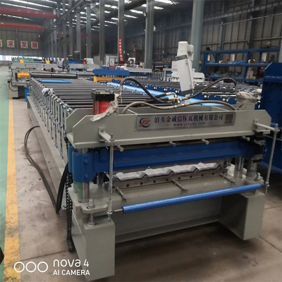 Rotolo del pannello del tetto di PPGL che forma macchina 15m/Min Roof Tile Forming Machine