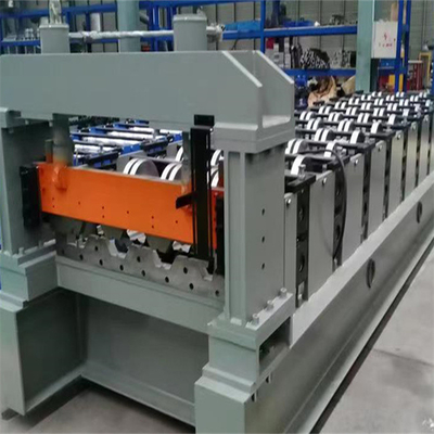 Rotolo di Decking del pavimento d'acciaio che forma la costruzione tagliente idraulica del tetto della macchina