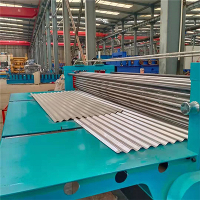 L'azionamento dell'ingranaggio ha ondulato il rotolo che fa la macchina 12m/Min Coloe Steel Material