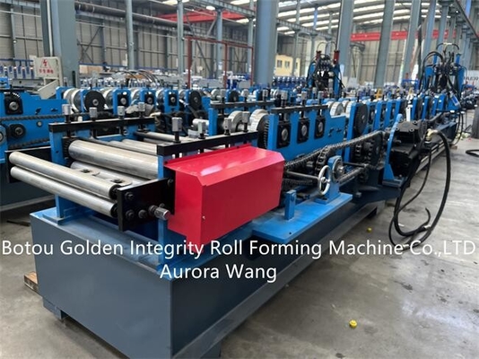 rotolo del Purlin di 11kW CZ che forma adeguamento 80-300mm di dimensione della macchina per le Camere della struttura d'acciaio