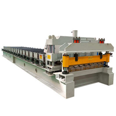 4kw ha lustrato il rotolo delle mattonelle che forma la macchina per gli strati del tetto del materiale da costruzione