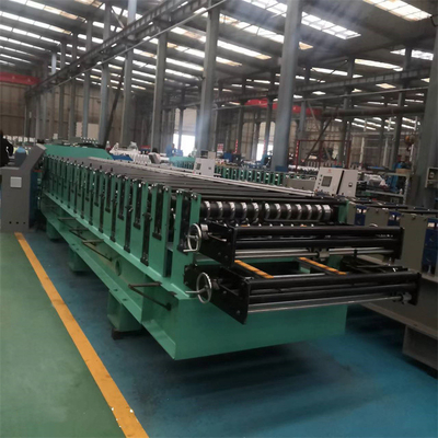 Rotolo ad alta velocità di doppio strato che forma l'acciaio della macchina e materiale galvanizzato