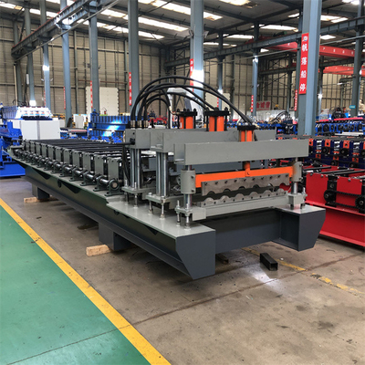 Il metallo ha dipinto la macchina d'acciaio rivestita 15-20m/min delle mattonelle coprenti che forma la velocità