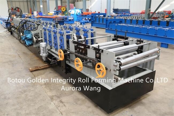 Rotolo del Purlin di GI GL CZ che forma il rotolo dell'inquadratura d'acciaio della macchina 25m/min precedente