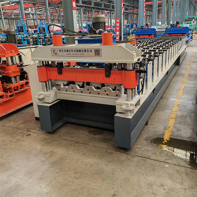 Rotolo composito di Decking del pavimento del metallo che forma il sistema operativo dello SpA di delta della macchina
