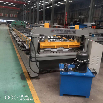 Rotolo di Decking del pavimento di JCX che forma della macchina R del pannello precedente 0.8-2.5mm spessore del rotolo