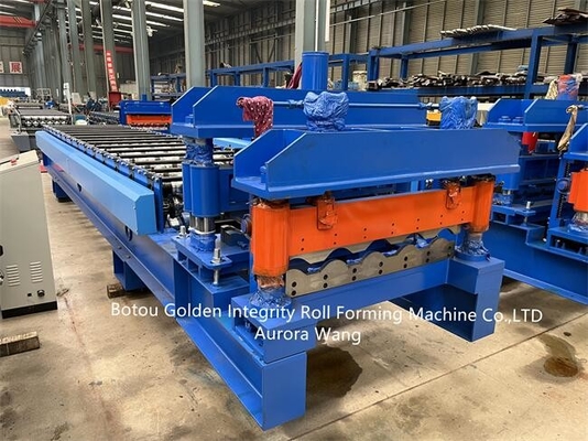 mattonelle di tetto 6M/min che formano macchina ISO9001 per materiale da costruzione