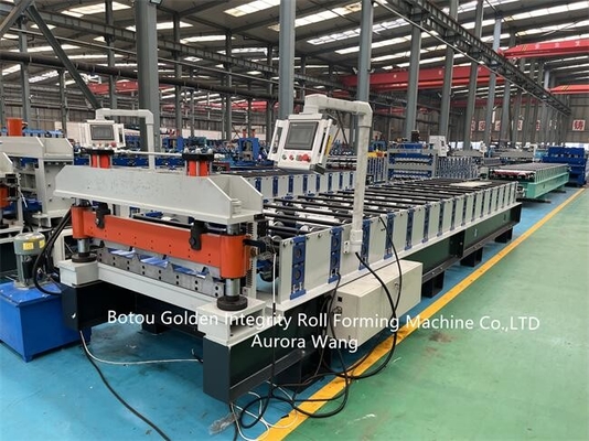 Rotolo lustrato galvanizzato delle mattonelle che forma macchina automatica per costruzione