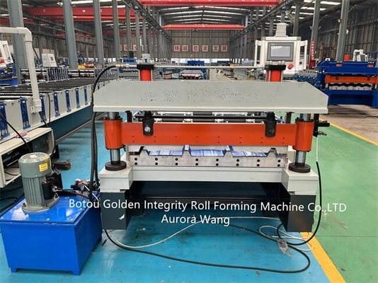 Rotolo lustrato galvanizzato delle mattonelle che forma macchina automatica per costruzione