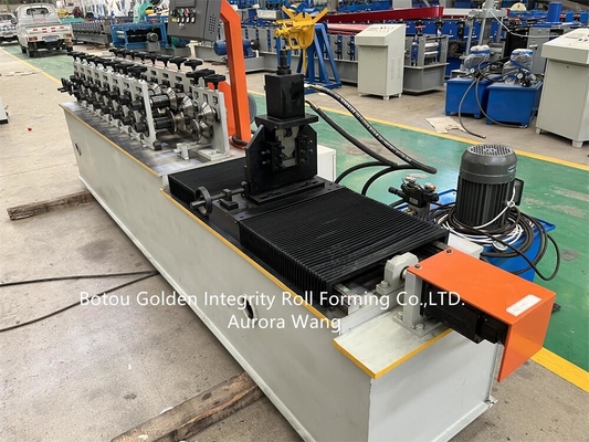 Di C U profilato l'acciaio galvanizzato 0.3-1.2mm di Keel Roll Forming Machine