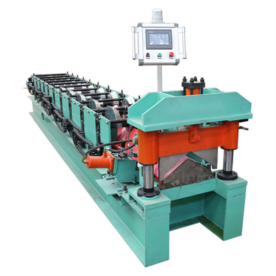 Larghezza d'alimentazione su misura di Ridge Cap Roll Forming Machine 610mm-1220mm del tetto
