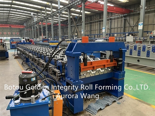 Rotolo del pavimento della piattaforma di PPGI/PPGL che forma efficace larghezza della macchina 750mm