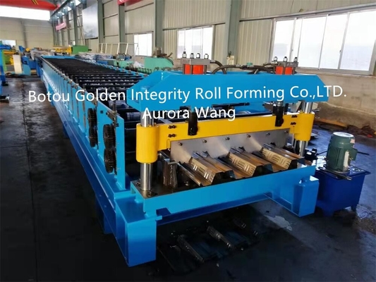 macchina di 12-13m/Min Floor Deck Roll Forming per l'appoggio concreto