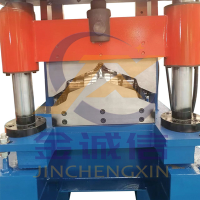 15-20m/Min Roof Ridge Cap Roll che forma la macchina ha galvanizzato il controllo d'acciaio dello SpA