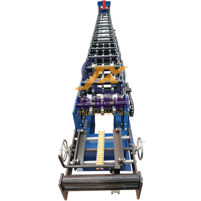 Ppgi ha galvanizzato il tetto Ridge Cap Roll Forming Machine colora rivestito