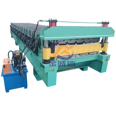 Rotolo di doppio strato di PPGI che forma macchina che copre spessore della macchina 0.3-0.8mm di formazione di strato