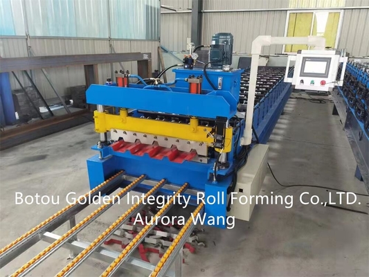Il colore ha ricoperto galvanizzato coprendo la macchina 3 m/min di profilo dello strato