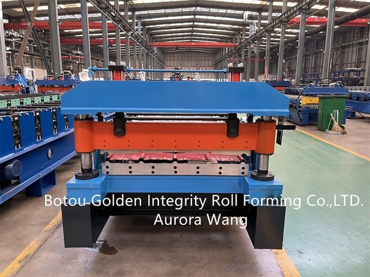 struttura dello strato saldata macchina di 15m/Min Roof Panel Roll Forming