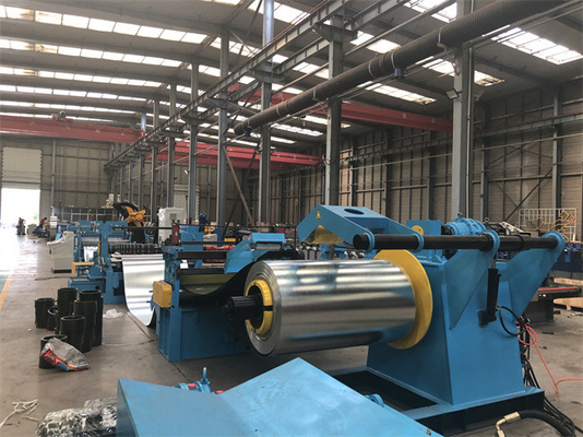 Alta velocità completamente automatica della macchina di taglio della bobina di acciaio inossidabile 180KW