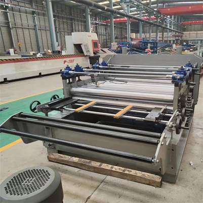 Macchina d'acciaio galvanizzata di alluminio di taglio e di taglio completamente automatica
