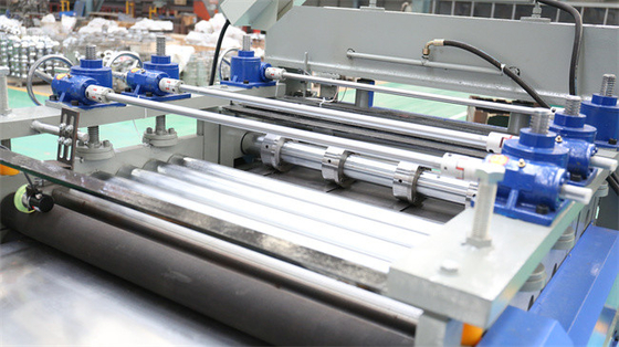 Taglio della lamina di metallo alla linea macchina 6.5KW di lunghezza per le strisce di acciaio inossidabile