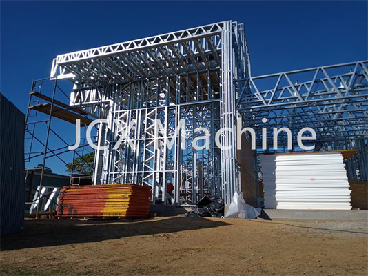 Luce leggera prefabbricata Keel Roll Forming Machine della macchina LGS dell'inquadratura d'acciaio del calibro