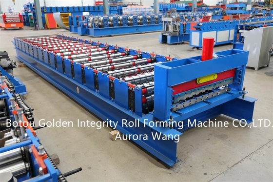 touch screen standard HMI del CE europeo di 14-16m/Min Shutter Roll Forming Machine