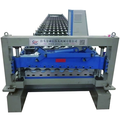380v ha ondulato il rotolo dello strato che forma la macchina della macchina 18m/Min Corrugated Iron Sheet Making