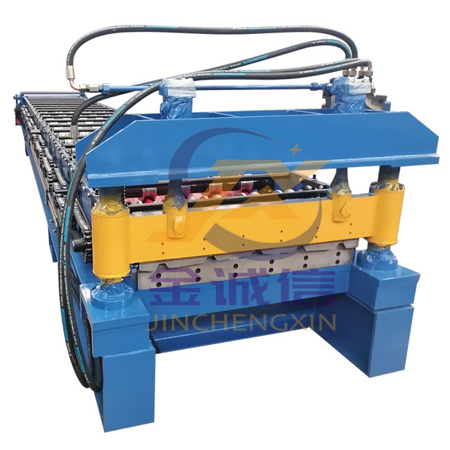 Rotolo d'acciaio del pannello del tetto di colore automatico completo IBR 686 che forma controllo dello SpA della macchina