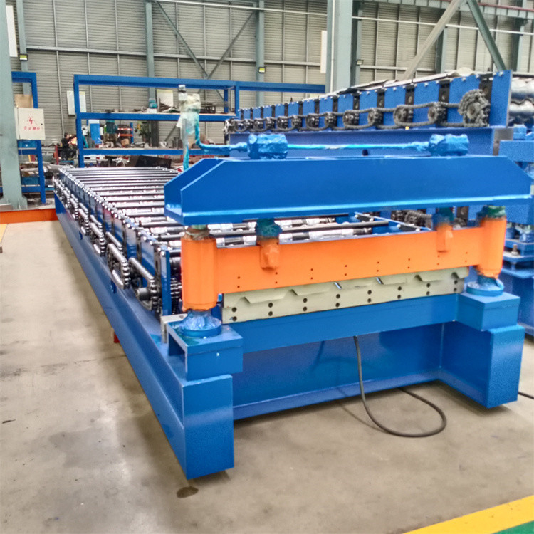 acciaio IBR 6 Rib Roof Wall Panel Roll di colore del metallo di 1200mm 1220mm che forma macchina