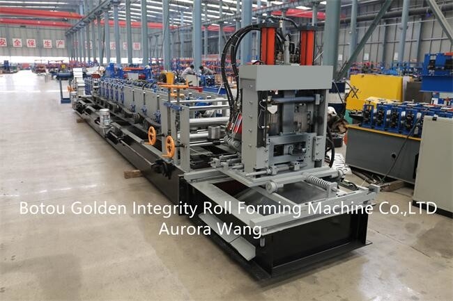 Rotolo del Purlin di GI GL CZ che forma il rotolo dell'inquadratura d'acciaio della macchina 25m/min precedente
